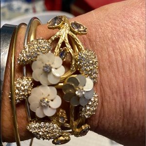 Beautiful Badgley Mischka cuff bracelet NWT!!